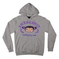 Emergency Intercom Monkey Tall Hoodie