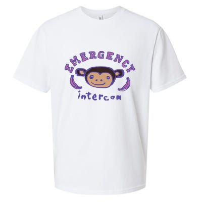 Emergency Intercom Monkey Sueded Cloud Jersey T-Shirt