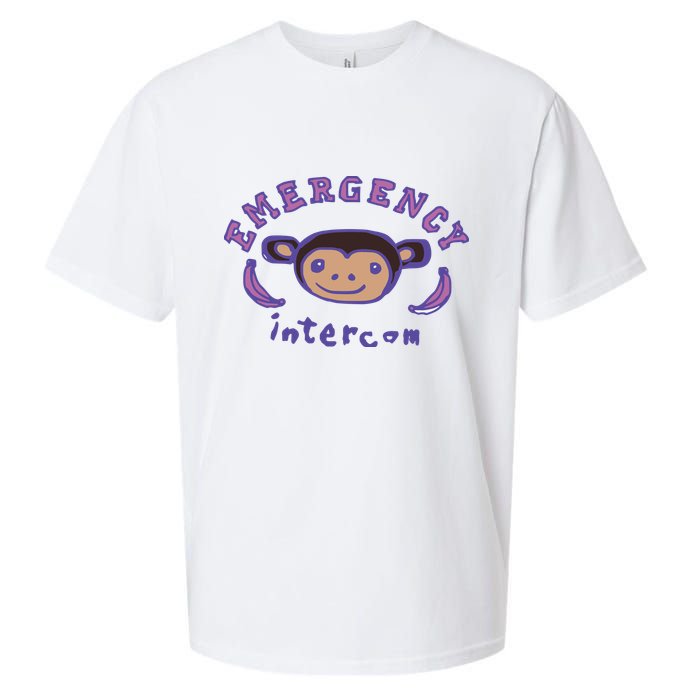 Emergency Intercom Monkey Sueded Cloud Jersey T-Shirt
