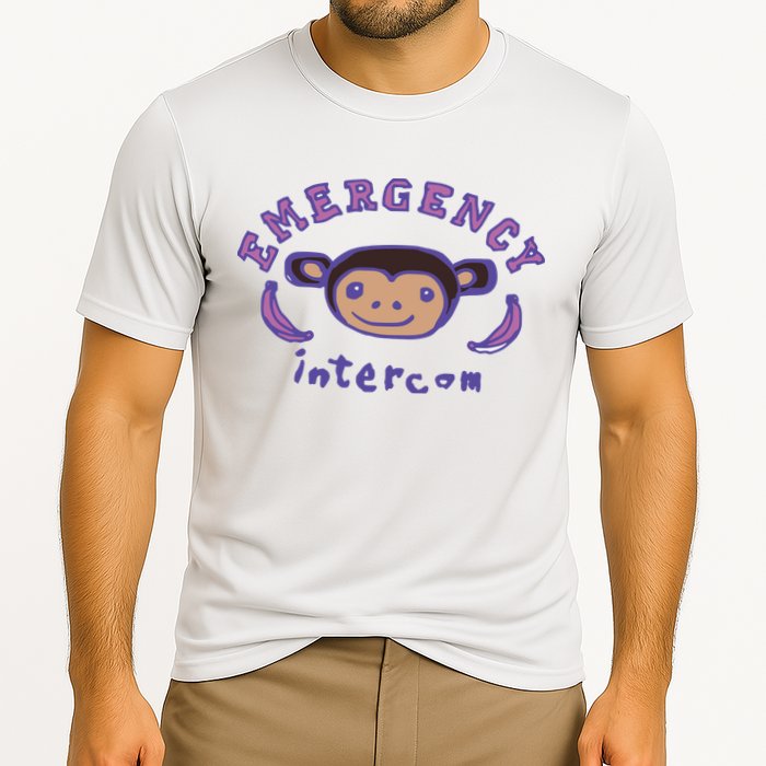 Emergency Intercom Monkey Performance Shirt