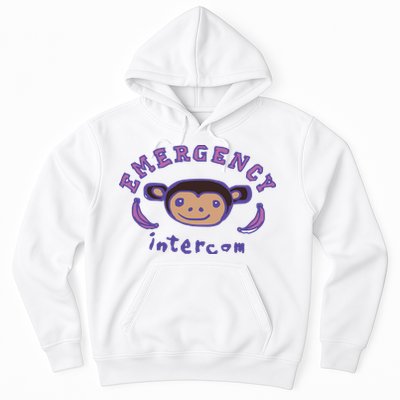 Emergency Intercom Monkey Hoodie