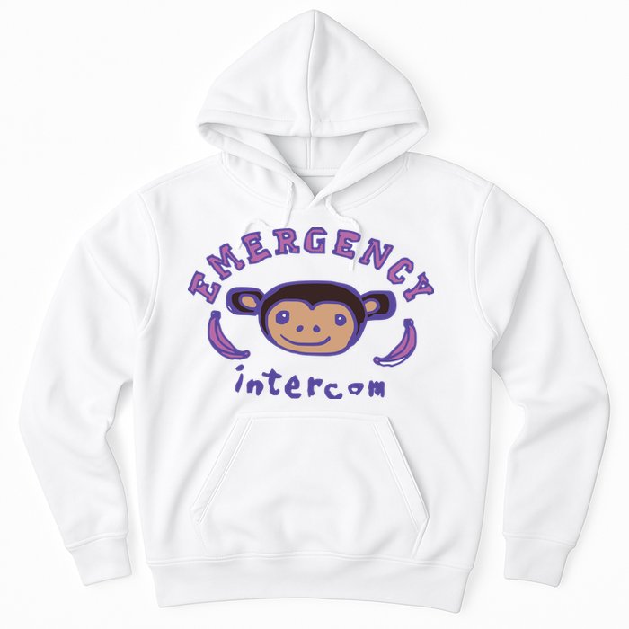 Emergency Intercom Monkey Hoodie