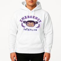 Emergency Intercom Monkey Hoodie