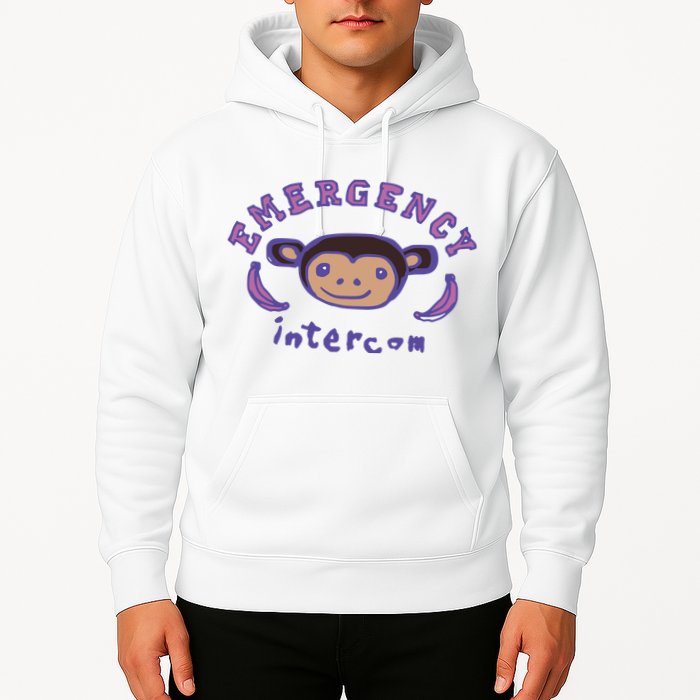 Emergency Intercom Monkey Hoodie