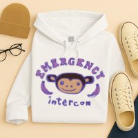 Emergency Intercom Monkey Hoodie