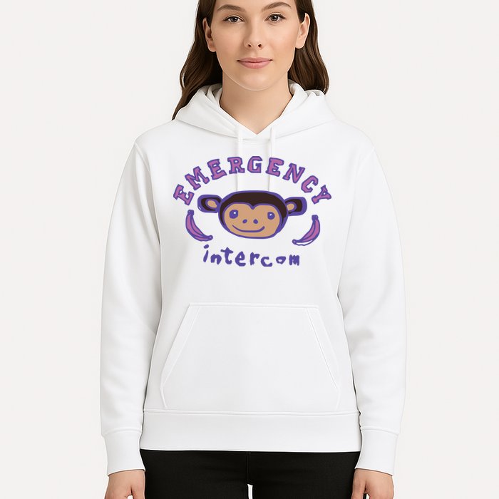 Emergency Intercom Monkey Hoodie