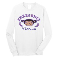Emergency Intercom Monkey Long Sleeve Shirt