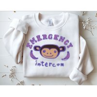 Emergency Intercom Monkey Sweatshirt
