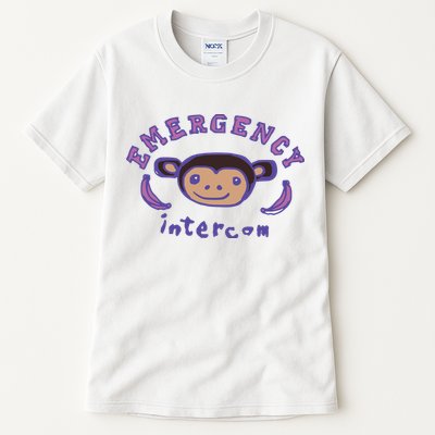 Emergency Intercom Monkey Tall T-Shirt