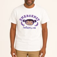 Emergency Intercom Monkey Tall T-Shirt