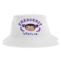 Emergency Intercom Monkey Sustainable Bucket Hat