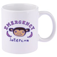 Emergency Intercom Monkey 11oz C Handle Ceramic Mug