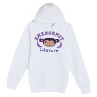 Emergency Intercom Monkey Premium Pullover Hoodie