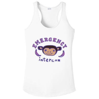 Emergency Intercom Monkey Ladies PosiCharge Competitor Racerback Tank