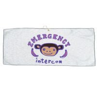 Emergency Intercom Monkey Large Microfiber Waffle Golf Towel