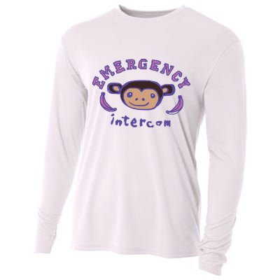Emergency Intercom Monkey Cooling Performance Long Sleeve Crew