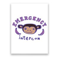 Emergency Intercom Monkey Poster