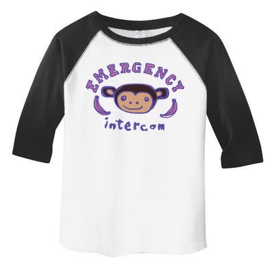 Emergency Intercom Monkey Toddler Fine Jersey T-Shirt