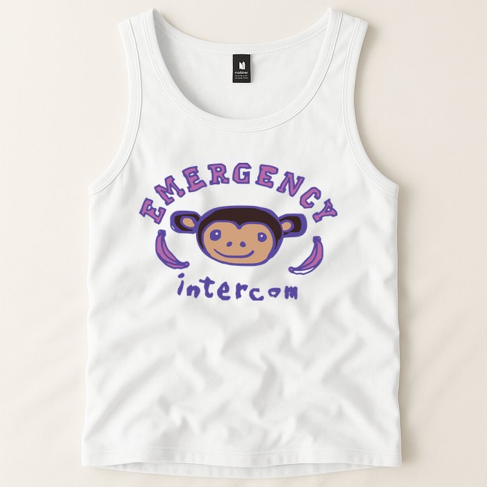 Emergency Intercom Monkey Tank Top