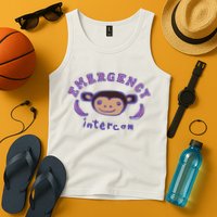 Emergency Intercom Monkey Tank Top