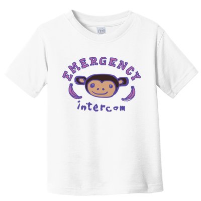 Emergency Intercom Monkey Toddler T-Shirt