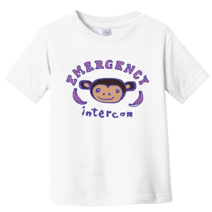 Emergency Intercom Monkey Toddler T-Shirt