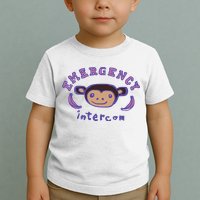 Emergency Intercom Monkey Toddler T-Shirt