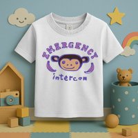 Emergency Intercom Monkey Toddler T-Shirt