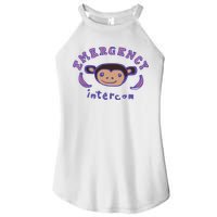 Emergency Intercom Monkey Women's Perfect Tri Rocker Tank