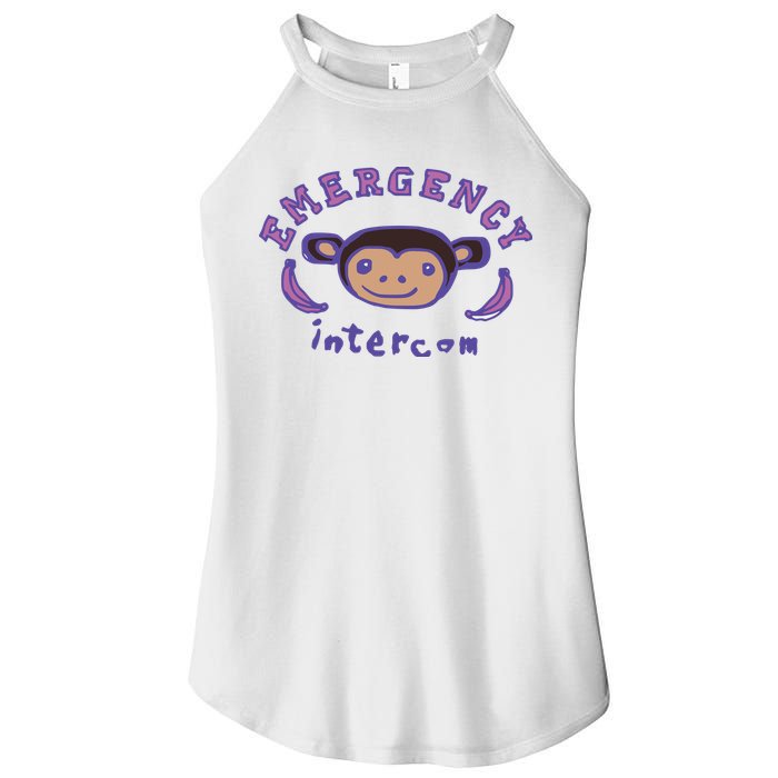 Emergency Intercom Monkey Women's Perfect Tri Rocker Tank