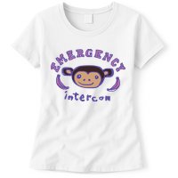 Emergency Intercom Monkey Womens T-Shirt