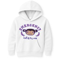 Emergency Intercom Monkey Kids Hoodie
