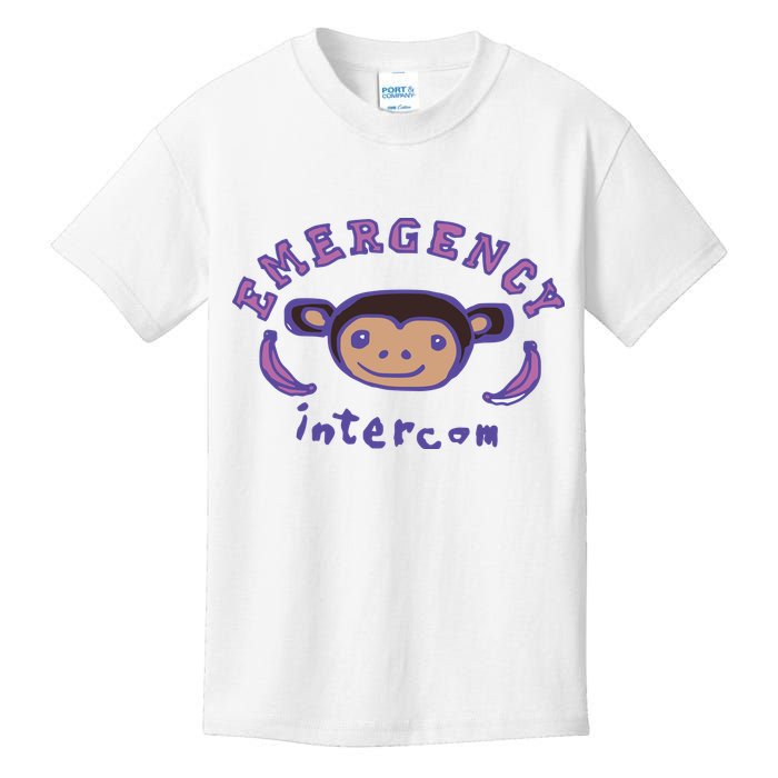 Emergency Intercom Monkey Kids T-Shirt