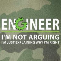 Engineer I'm Not Arguing Funny Engineering Quote Engineers Legacy Tie Dye Trucker Hat