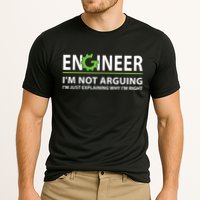 Engineer I'm Not Arguing Funny Engineering Quote Engineers Performance Shirt