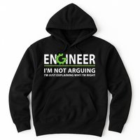 Engineer I'm Not Arguing Funny Engineering Quote Engineers Hoodie