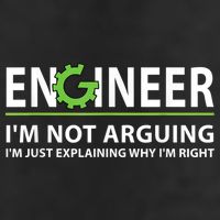 Engineer I'm Not Arguing Funny Engineering Quote Engineers Adult Drive Performance Visor