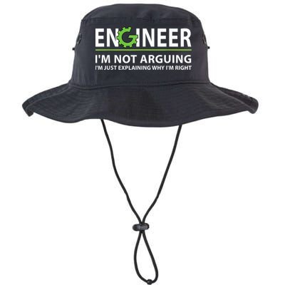 Engineer I'm Not Arguing Funny Engineering Quote Engineers Bucket Hat