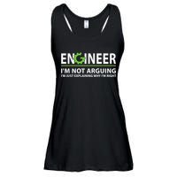 Engineer I'm Not Arguing Funny Engineering Quote Engineers Ladies Essential Flowy Tank