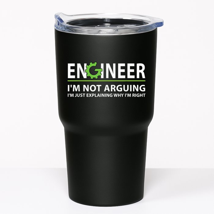 Engineer I'm Not Arguing Funny Engineering Quote Engineers Tumbler