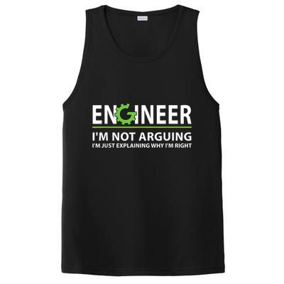 Engineer I'm Not Arguing Funny Engineering Quote Engineers PosiCharge Competitor Tank