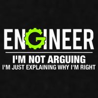 Engineer I'm Not Arguing Funny Engineering Ladies PosiCharge Tri-Blend Wicking Tank