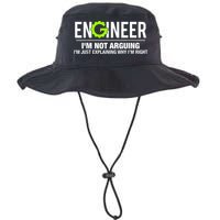 Engineer I'm Not Arguing Funny Engineering Bucket Hat