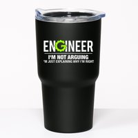 Engineer I'm Not Arguing Funny Engineering Tumbler