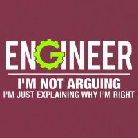 Engineer I'm Not Arguing Funny Engineering 16oz Travel Tumbler