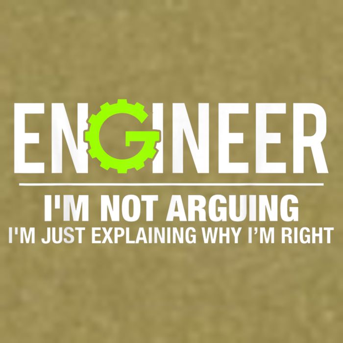 Engineer I'm Not Arguing Funny Engineering Garment-Dyed Women's Muscle Tee