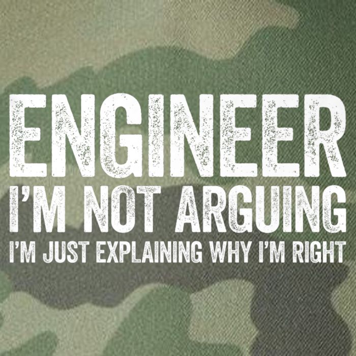 Engineer I'm Not Arguing Just Explaining Why I'm Right Premium Legacy Tie Dye Trucker Hat