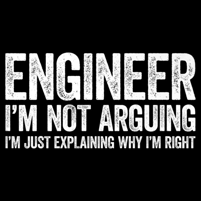 Engineer I'm Not Arguing Just Explaining Why I'm Right Premium 16 in Basic Backpack
