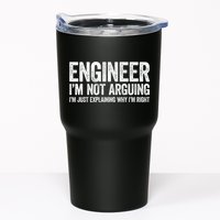 Engineer I'm Not Arguing Just Explaining Why I'm Right Premium Tumbler