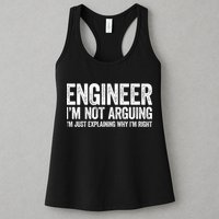Engineer I'm Not Arguing Just Explaining Why I'm Right Premium Womens Tank Top